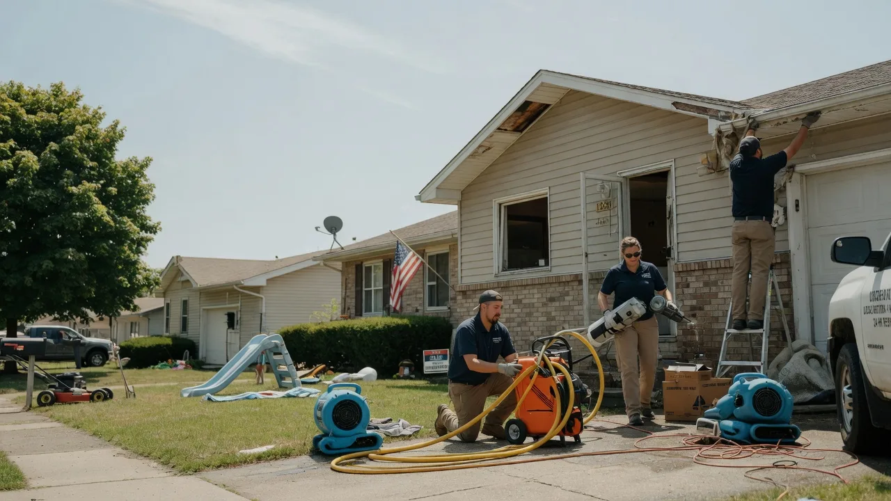 Water Damage Restoration in Peosta, IA near me
